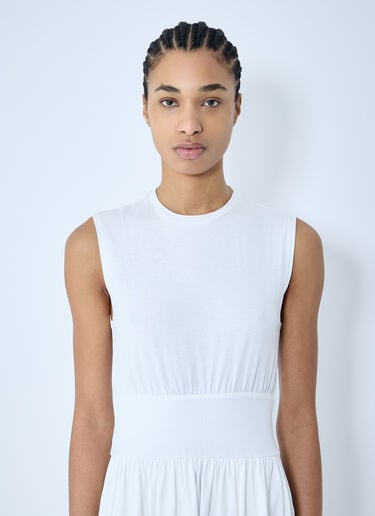 TOTEME Cotton Tee Dress White tot0260008