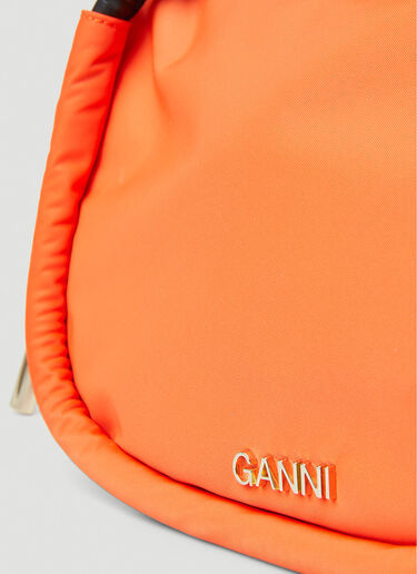 GANNI Knot Mini Handbag Orange gan0251050