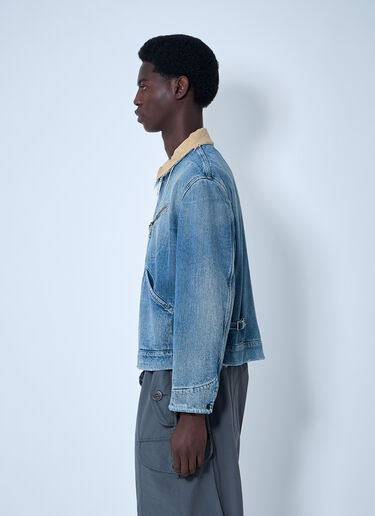 Maison Margiela Caban Jacket Blue mla0159001
