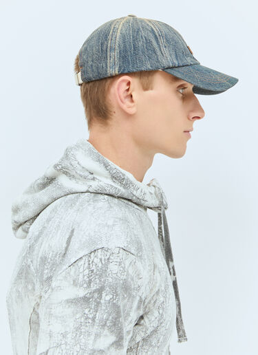 Denim Logo Baseball Cap Acne Studios Denim Logo Baseball Cap Blue acn0157041