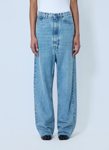 Maison Margiela Wide-Leg Denim Trousers Blue mla0264054