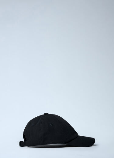 Jacquemus Logo Motif Baseball Cap Black jac0362023