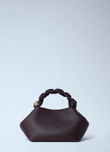 GANNI Small Bou Handbag Brown gan0263047