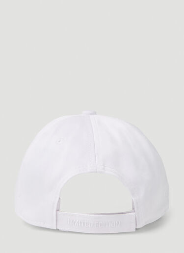 아이코닉 로고 베이스볼 캡 VETEMENTS 아이코닉 로고 베이스볼 캡 화이트 vet0351004