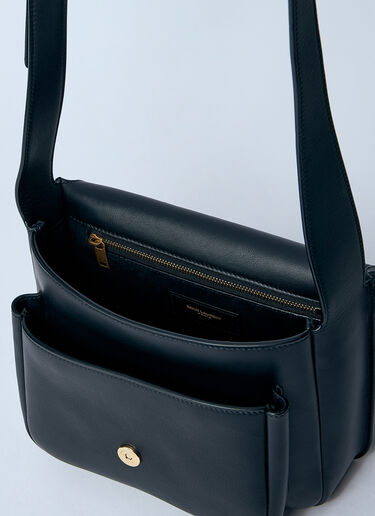 Saint Laurent Nikki 皮革马鞍包  黑色 sla0259101