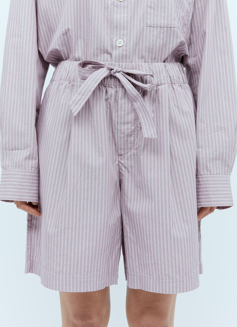 Moncler + Rick Owens x Birkenstock Stripe Shorts Black mcs0355014