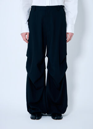 MM6 Maison Margiela Tapered Wool Pants White mmm0159003