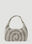 KARA Mini Crystal Mesh Armpit Shoulder Bag Black kar0252001