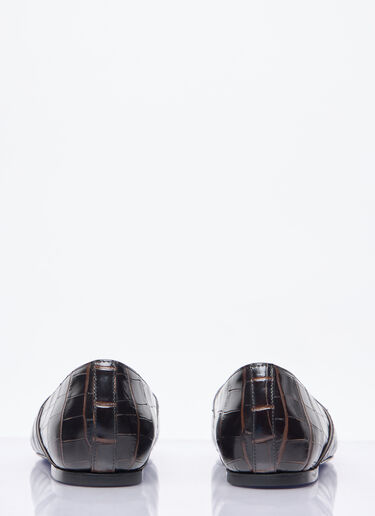 TOTEME 日常平底鞋 棕色 tot0258015