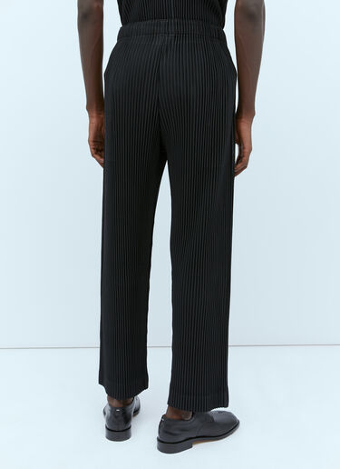MC August Pleated Knit Pants Homme Plissé Issey Miyake MC August Pleated Knit Pants Black hmp0154005