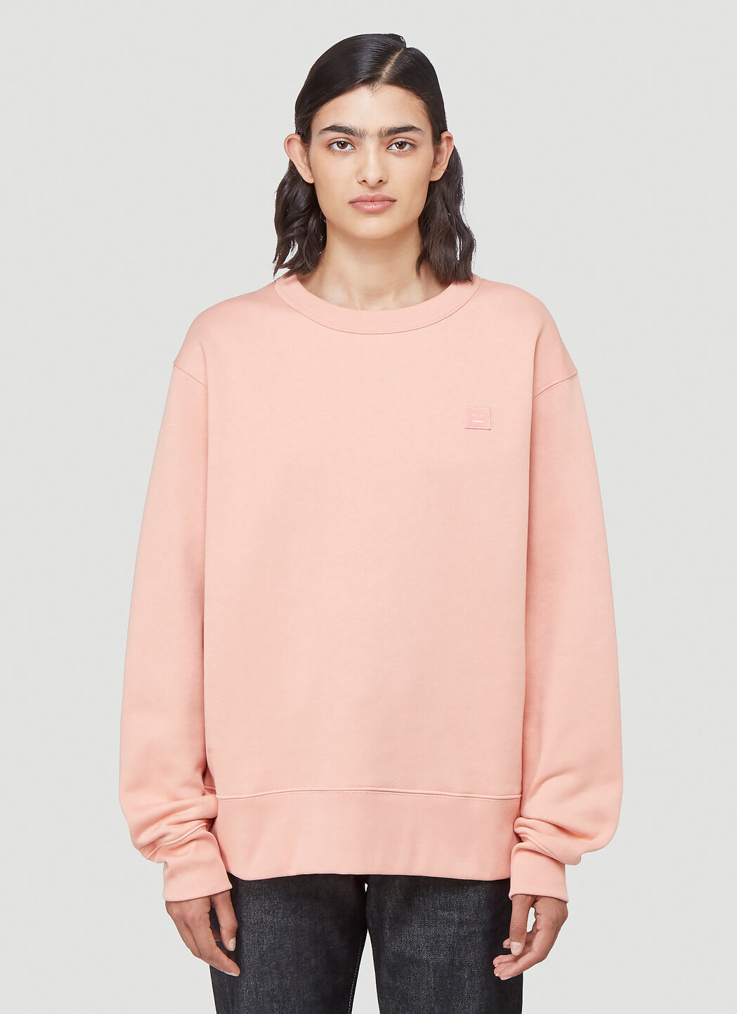 Acne pink top sweatshirt