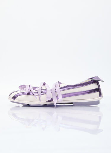 Kiko Kostadinov Lella 混合平底鞋 浅紫色 kko0254022