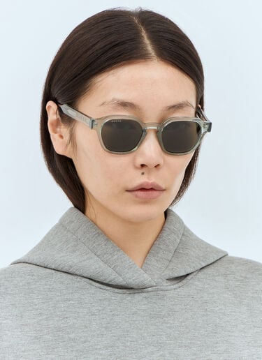 Square Frame Sunglasses Gucci Square Frame Sunglasses Grey gus0357002