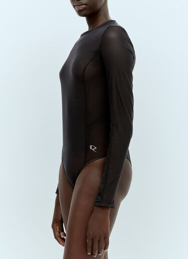 RUNNING ORDER Eden Mesh Bodysuit Black run0356006