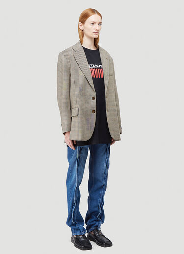 Vetements 10.10 Survival T-Shirt Black vet0310001