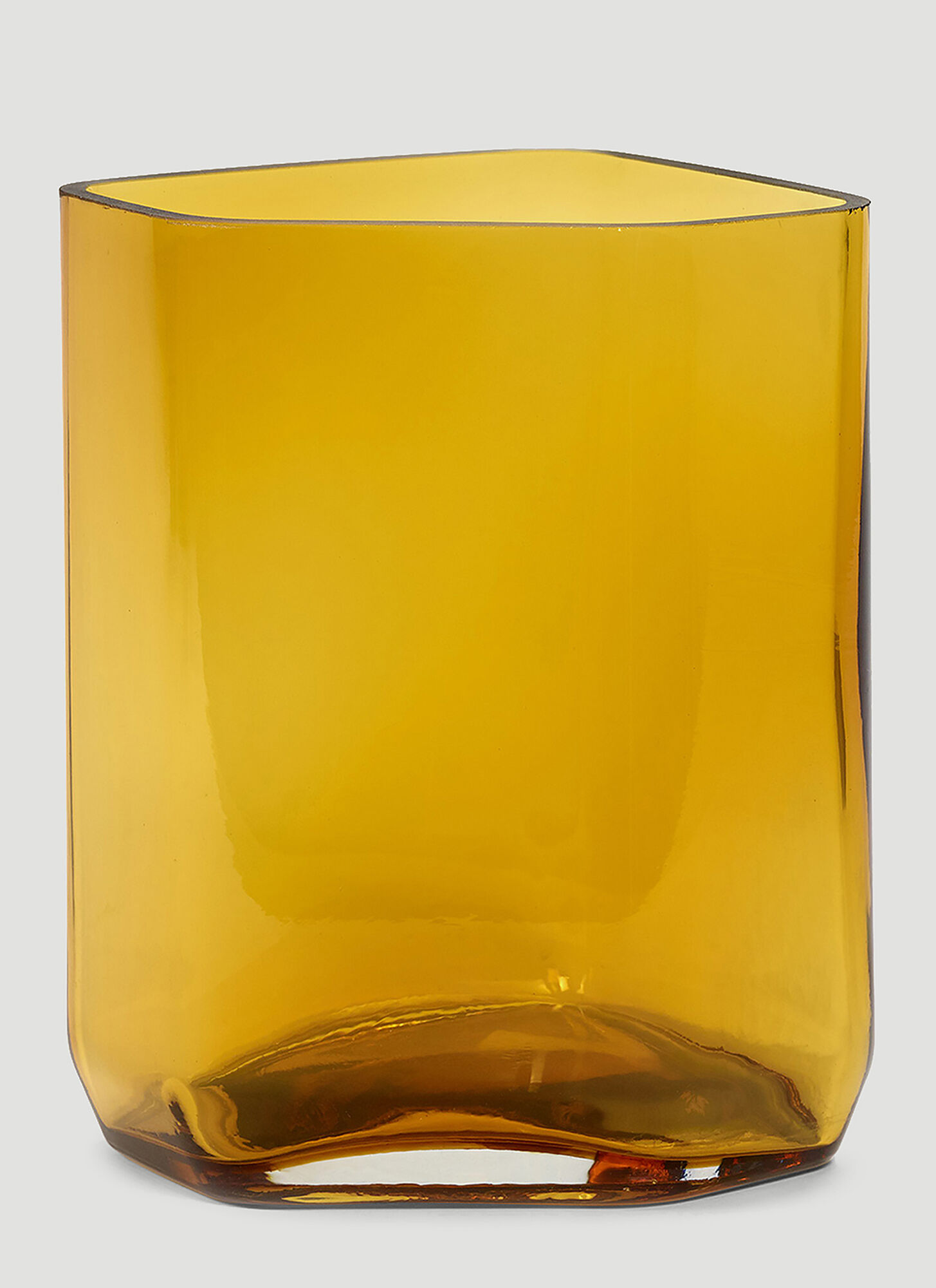 Serax Silex Medium Vase In Yellow