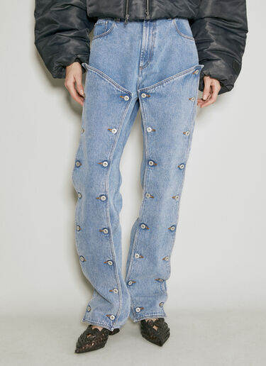 Snap Off Jeans Y/PROJECT Snap Off Jeans Blue ypr0354002