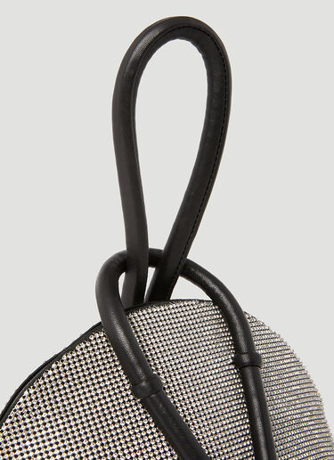 KARA Knot Crystal Embellished Handbag Silver kar0249004