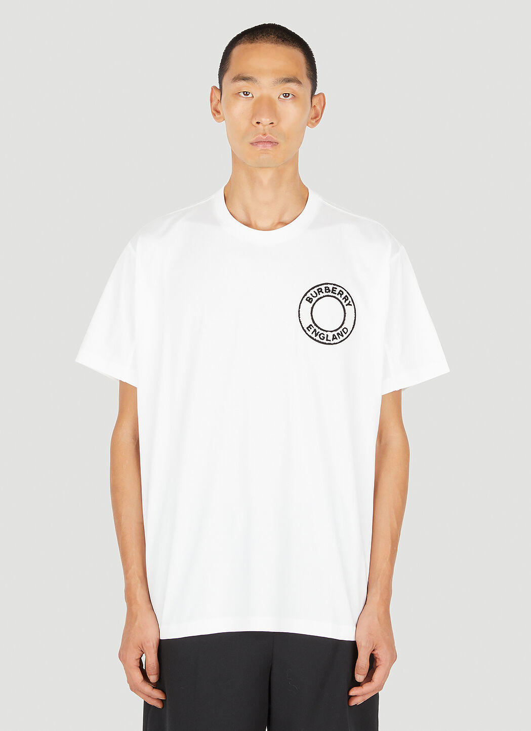Burberry logo print t shirt top