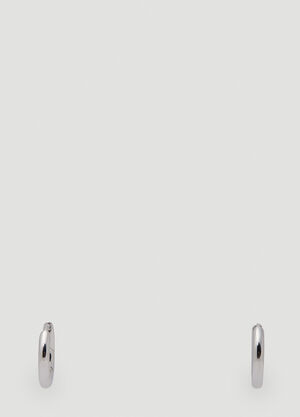 Tom Wood Classic Small Hoop Earrings Silver tmw0366017