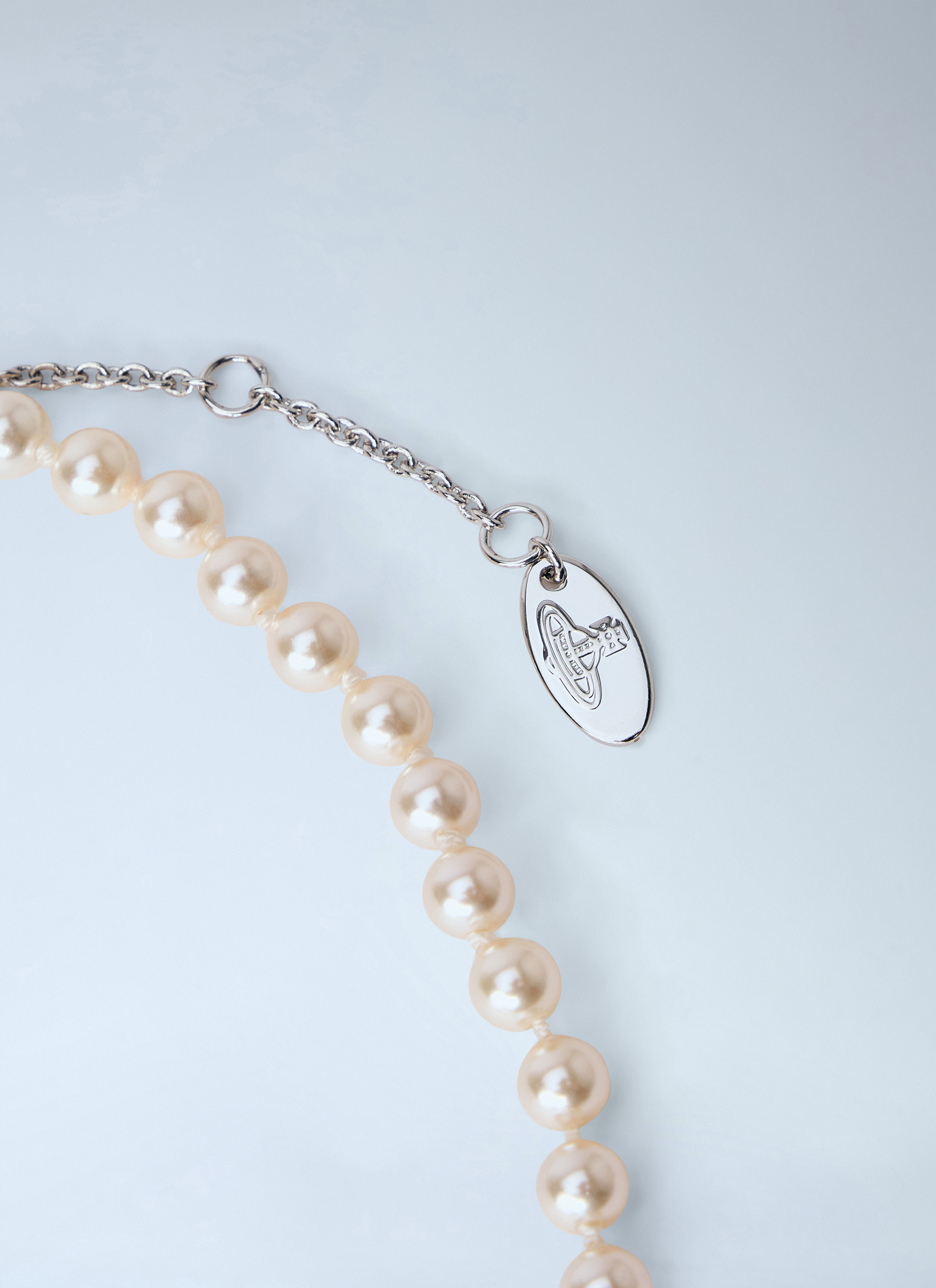 お*ン様 ぷ*ち様 Vivienne Westwood パールネックレス　シルバ Vivienne Westwood レディース オリンピアパールネックレス の