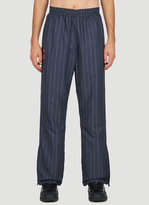Boiler Room x Umbro Pinstripe Track Pants Black bou0153006