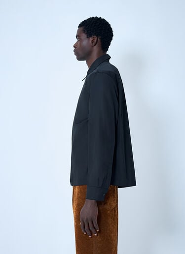 Dries Van Noten Nylon Shirt Black dvn0162008