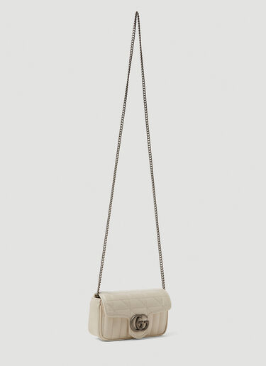 Gucci GG Marmont Super Mini Shoulder Bag Cream guc0250202