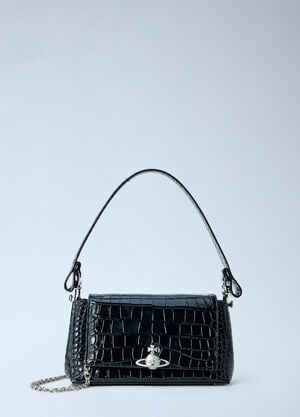 Vivienne Westwood Hazel Medium Shoulder Bag Black vvw0265041