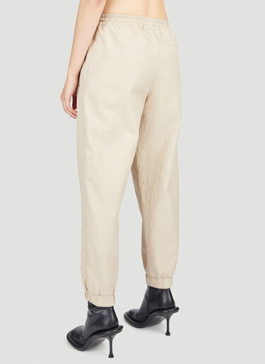 JW Anderson Tapered Track Pants Beige jwa0251014
