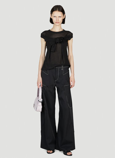 Gradient Multi Sleeve Top Kiko Kostadinov Gradient Multi Sleeve Top Black kko0252009