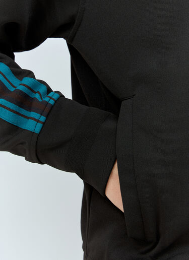 Burberry Striped Jersey Track Jacket Black bur0157010