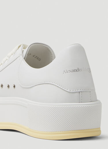 Alexander McQueen Deck Plimsoll 运动鞋 白色 amq0147045
