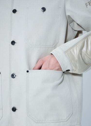 Moncler x FRGMT Hiroshi Fujiwara ゲイケジャケット  ライトグレー mfr0160050