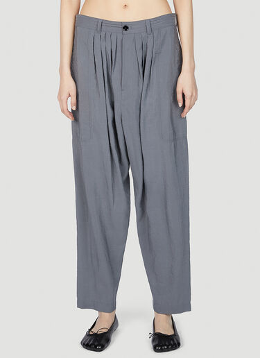 Lemaire Soft Pleated Pants Grey lem0252005