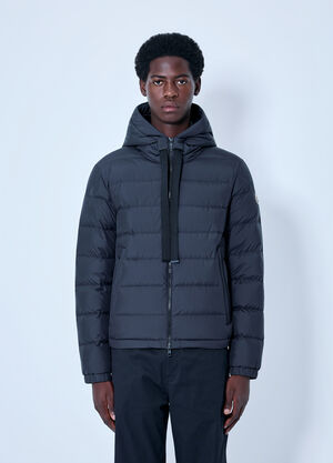 Moncler Zeflor Hooded Down Jacket Black mon0166004