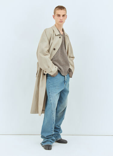 Maison Margiela Diagonal Seam Jeans Blue mla0158007