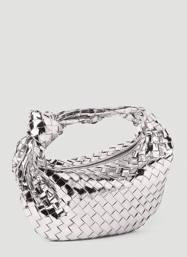 Bottega Veneta Metallic Teen Jodie Handbag Silver bov0252006
