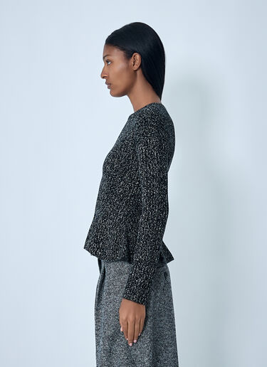 Max Mara Kim Peplum Cardigan Grey max0262001