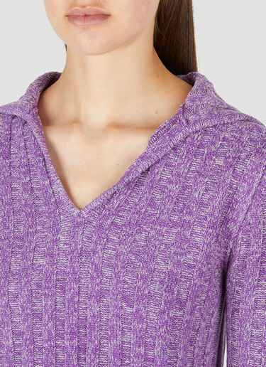 Acne Studios Polo领针织衫 紫 acn0250021