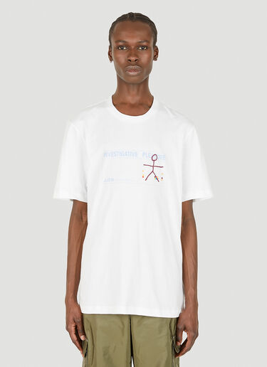 OAMC Trace T-Shirt White oam0148012