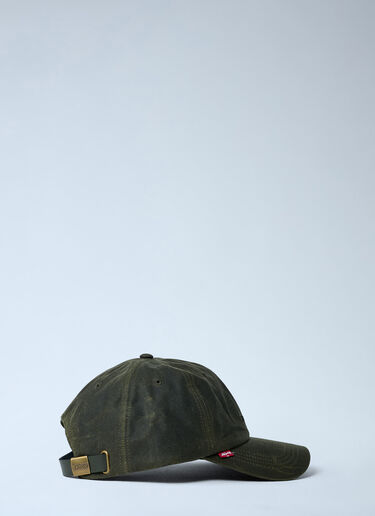Logo Motif Baseball Cap Levi's x Barbour Logo Motif Baseball Cap Green leb0162008