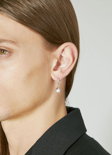 Alan Crocetti Nano Pearl Melt Earring Silver acr0354008