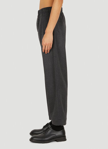 META CAMPANIA COLLECTIVE Ed Cashmere Drawstring Pants Dark Grey mtc0150006