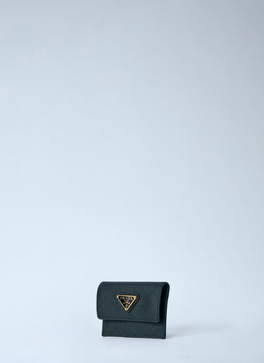 Saffiano Card Holder Prada Saffiano Card Holder Black pra0264201