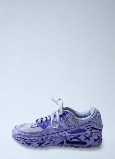 LN-CC® - Nike by Yaku: Re-Create Am'90 Dye Sneakers - Purple Nike by Yaku Re-Create Am'90 Dye Sneakers Purple nik0165002