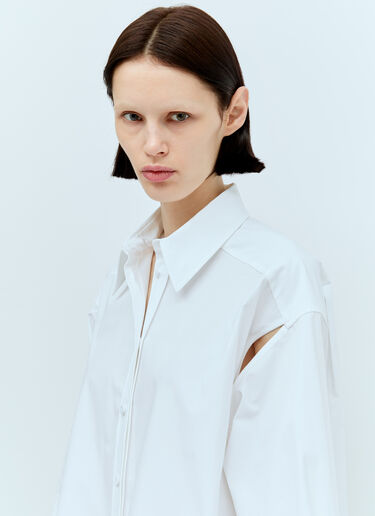 Jil Sander 포플린 셔츠 화이트 jil0256004