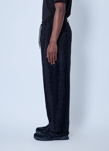 LN-CC® - Y-3: Deco Stitch Track Pants - Black Y-3 Deco Stitch Track Pants Black yyy0165030