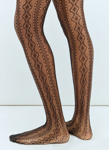 Dolce & Gabbana Mesh Tights Black dol0258008