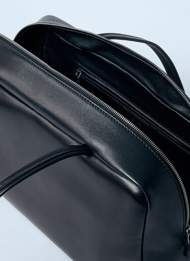 The Row Astra Bowling Shoulder Bag Black row0259021